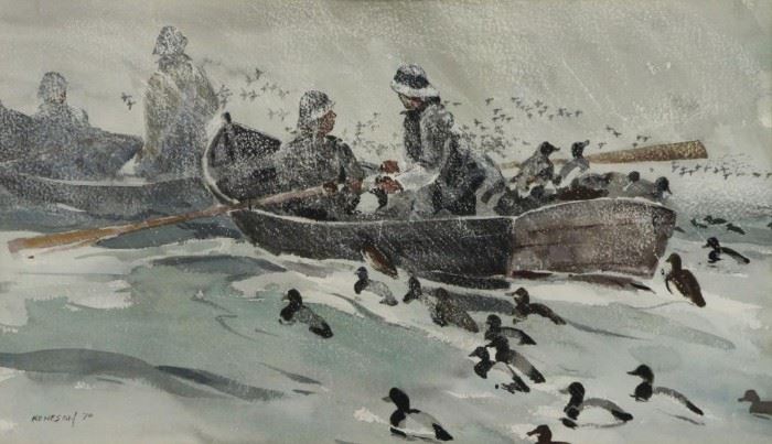 RENESON Chet Watercolor Broadbill in December