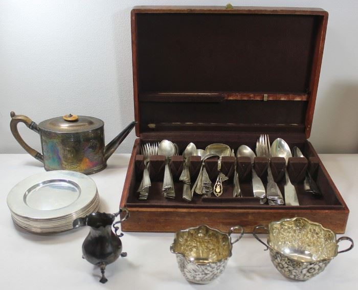 SILVER Assorted Silver Hollow Ware Flatware