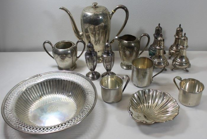 STERLING Assorted Grouping of Silver