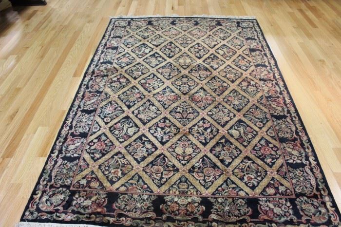 Vintage and Finely Hand Woven Carpet