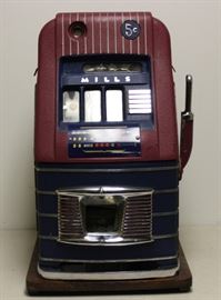 Vintage Mills Cents Slot Machine
