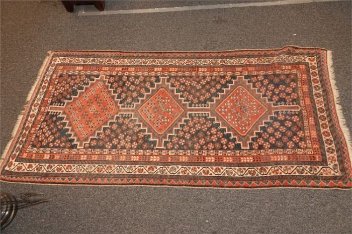 42. Handwoven SemiAntique Persian Carpet