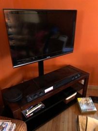 FLAT SCREEN AND STAND
