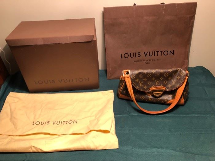 original louis vuitton purse w/box and bag
