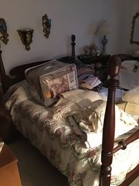 Full four poster bed
