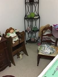 Rocking horse high chair