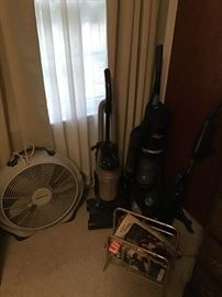 vaccums and fan