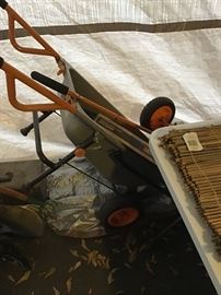 brand new work cart with accessories