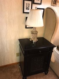 Restoration Hardware bedside stand (one of a pair)