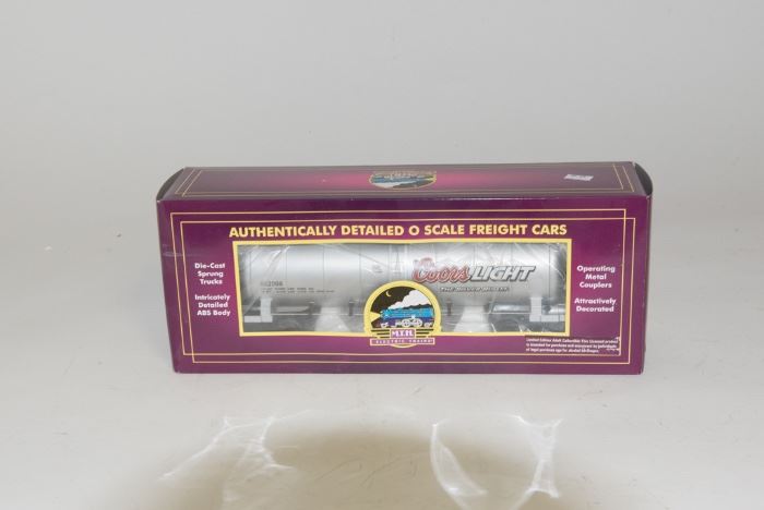 MTH Electric Trains O Scale Coors Light Freight Cars