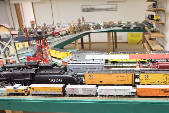 Large Assortment Of Lionel Trains