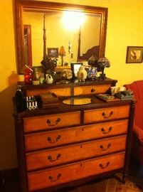 vintage dresser & mirror