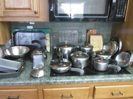 Nice Selection of Pots & Pans, Bakeware & Roasters