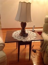 Interesting wood tables