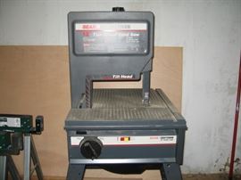 Sears - 12" - 2-Speed Band Saw - 1 1/8 HP - 6" Cut - 80" Blade