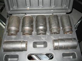 7pc 1/2" Dirver Axle Lock-Nut Socket Set