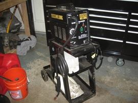 Chicago Electric - Flux Wire Welder - Model 61849 - w/Welding Cart