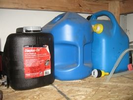 Used Oil Container / 5-Gallon Kerosene Cans