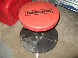 Craftsman - Mechanics Swivel Shop Seat