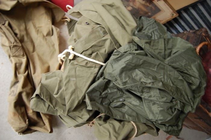 Military clothing and supplies
