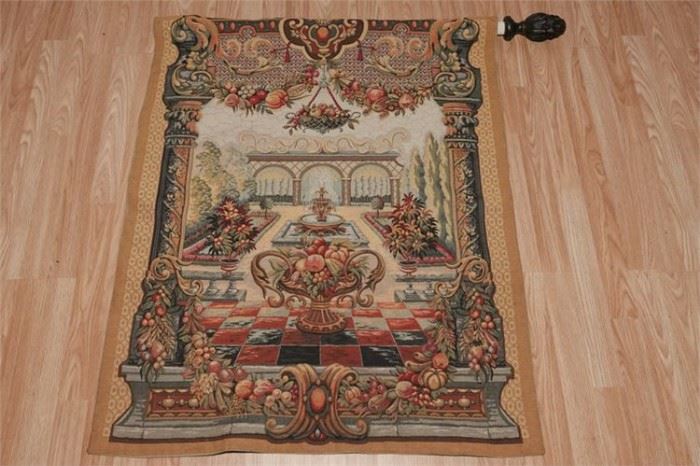2. Point de Loiselles Decorative Tapestry