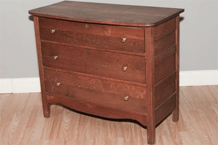 25. Vintage Oak Dresser