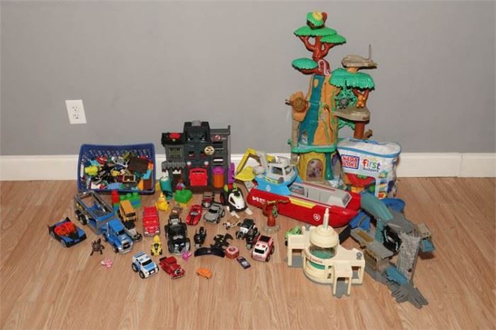 105. Group Lot of Toys