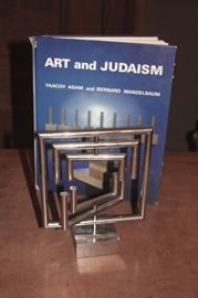 Agam Sculpture and book Art and Judaism