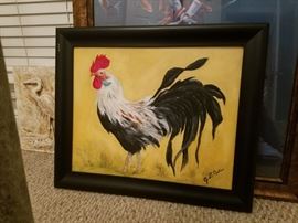 Original oil - Rooster 