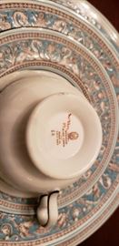 Wedgewood Dishes, Blue Florentine, Service for 12