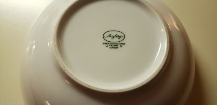 Arzberg White Bowls, Made in Germany