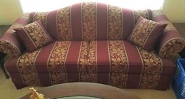 Camel back sofa 