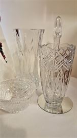 Cut glass and more crystal