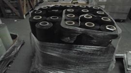 Large Rolls Black Shrink Wrap.
