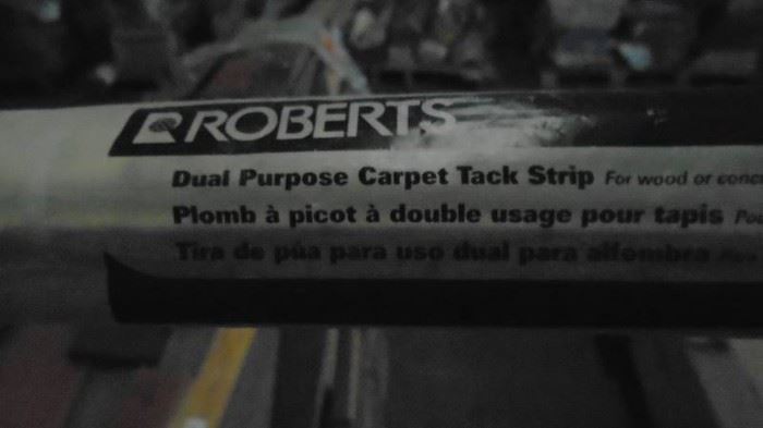 Roberts Dual Puerpose Carpet Tack Strips.