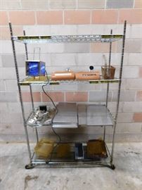 Metro Shelf and Misc Contents