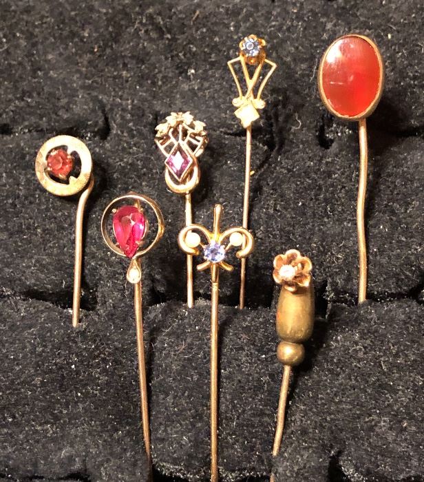 14k Hat Pin Collection