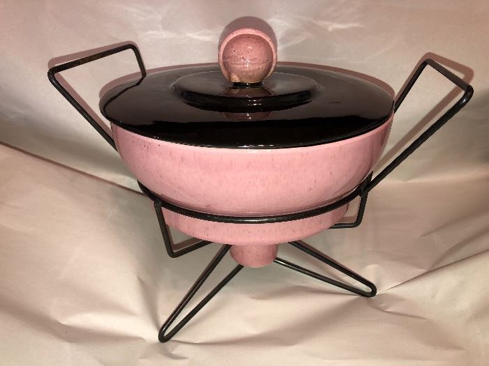 50’s Chafing Dish with matching Candle/Warming  Holder