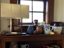 Lamps, Pottery