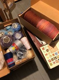 Lots of yarn!