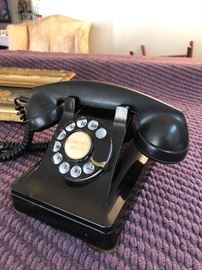Vintage Bakelite phone 