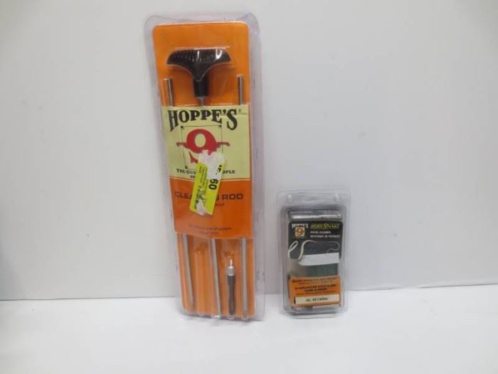 Hoppes cleaning rods and bore snake