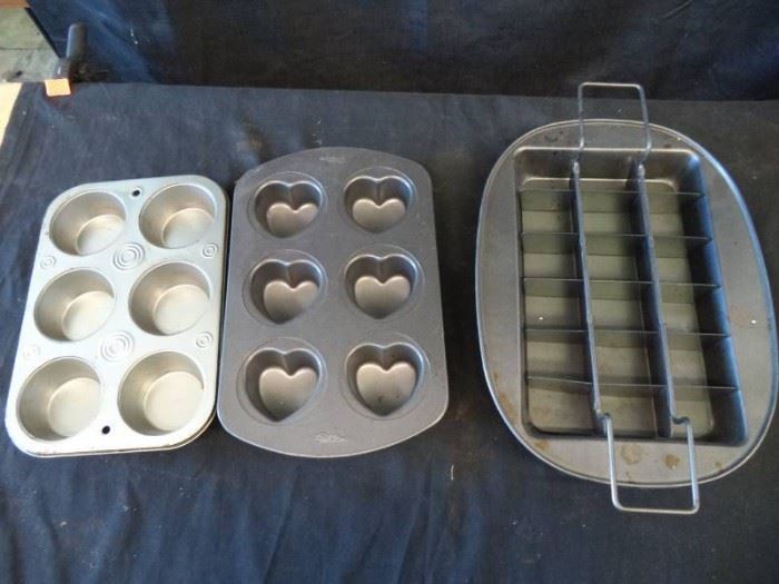 3pc. Muffin Pans