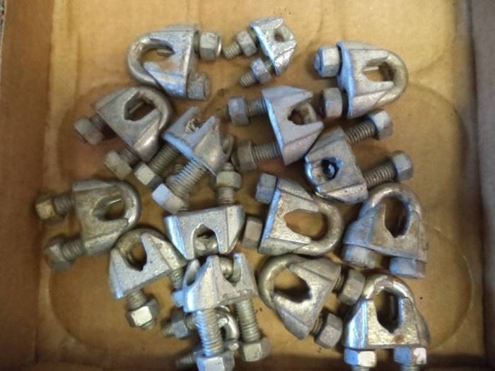 Assorted Cable Clamps