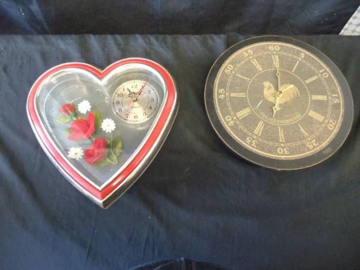 Heart Shaped Clock Roaster Clock