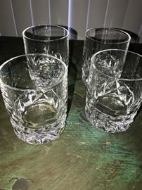 TIFFANY & CO. CRYSTAL TUMBLERS