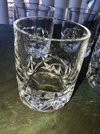 TIFFANY & CO. CRYSTAL TUMBLERS