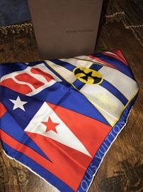 LOUIS VUITTON RIDER CUP SCARF