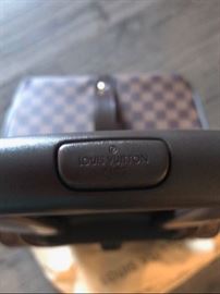 AUTHENTIC LOUIS VUITTON DAMIER EBENE EOLE 50 ROLLING DUFFLE