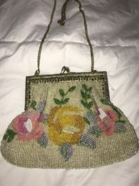 VINTAGE BEADED HANDBAG